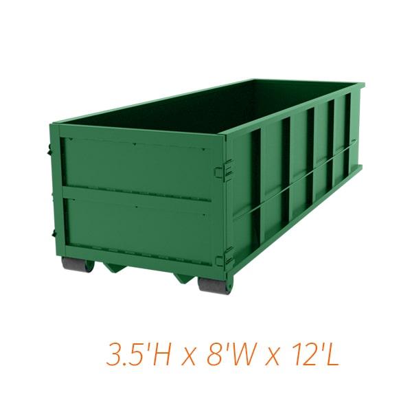 some cities may require a permit when renting a 10 yard dumpster, so be sure to check with your local government before placing an order